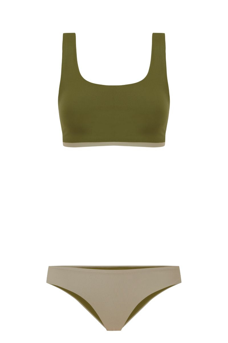 Swing Top / Light Olive Green