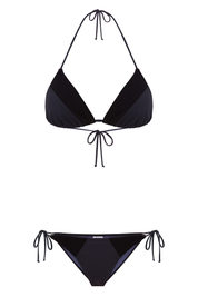 Caviar Triangle Top / Midnight Black