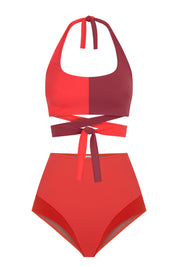 Moon Culotte / Coral & Starfish Orange