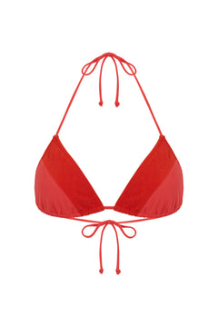 Starfish Triangle Top / Coral & Starfish Orange